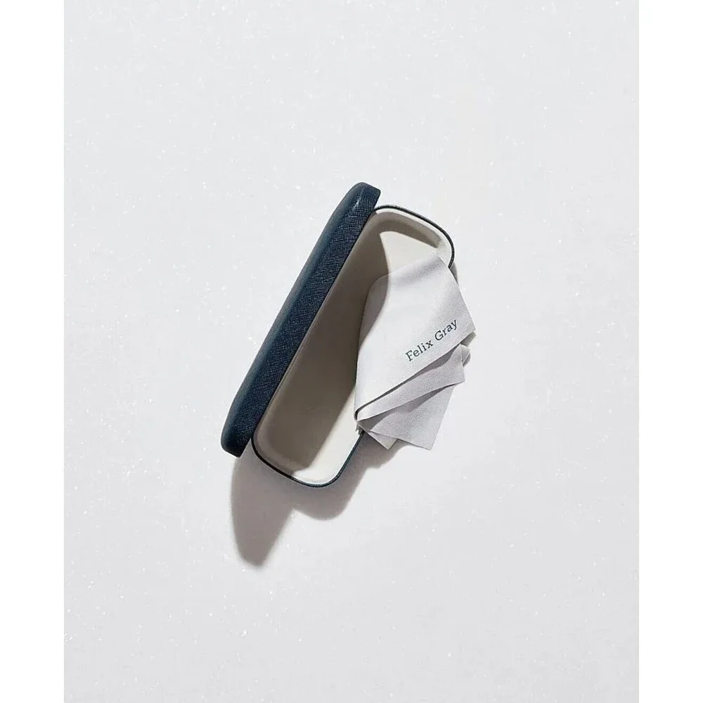 Felix Gray - Jemison Blue Light Glasses (with case & cloth) - Black